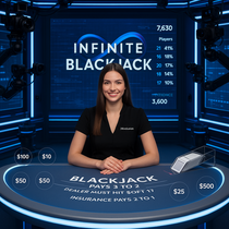 VeloBet - Blackjack Live - Jeux live avec croupiers réels