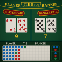 VeloBet - Baccarat en ligne - Jeux de cartes rapides