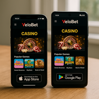 VeloBet - Applications Mobile iOS Android - Téléchargement
